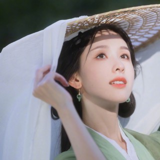 高清古风 竹排 意境美女陈都灵 古风 唯美 仙气 高清美女壁纸-墨鱼部落格.jpg